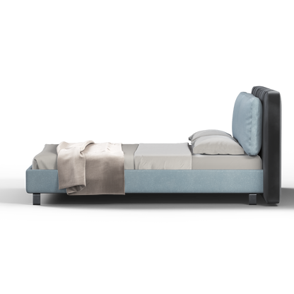 Giovanna Double Bed with Elegant Headboard