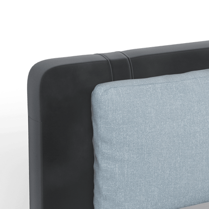 Giovanna Double Bed with Elegant Headboard