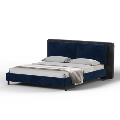 Giovanna Double Bed with Elegant Headboard