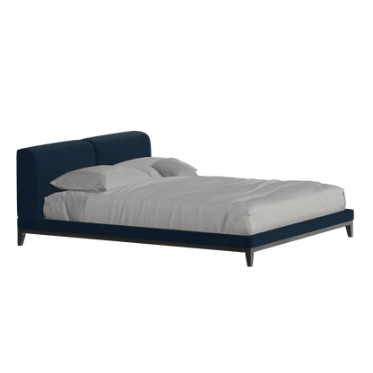 Infinity Upholstered Double Bed with Elegant Headboard