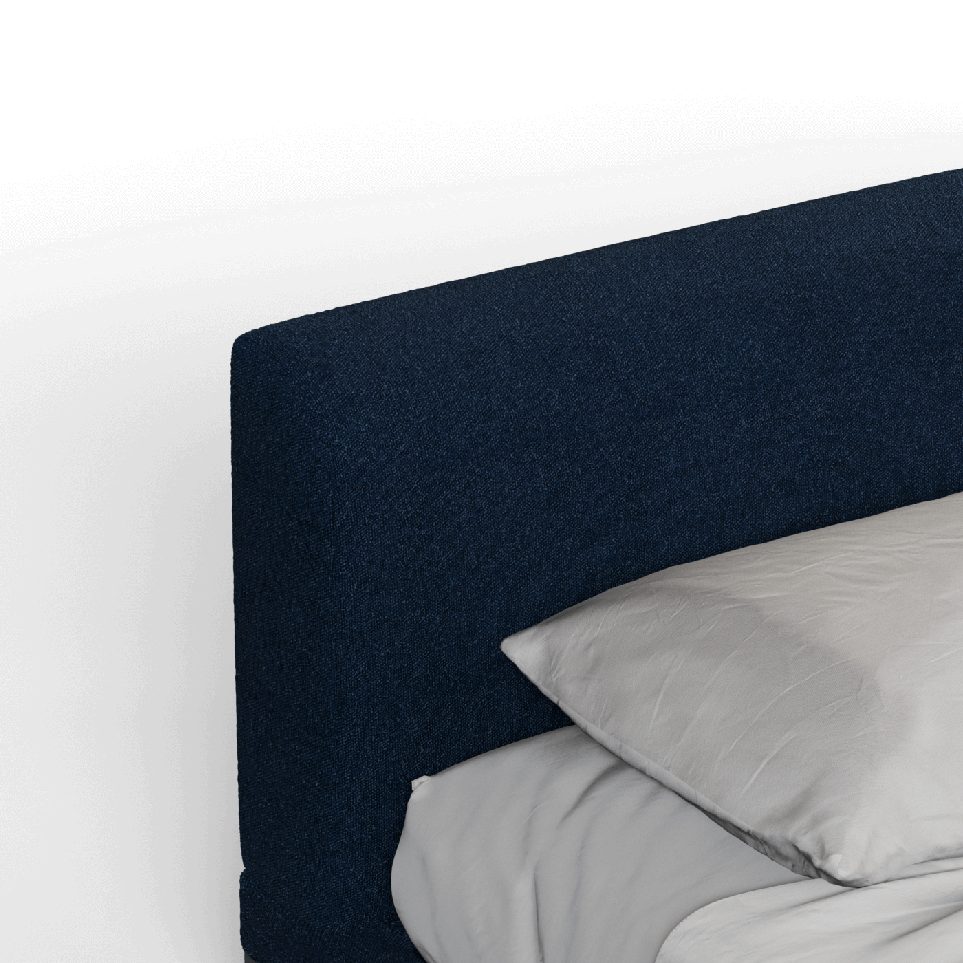 Infinity Upholstered Double Bed with Elegant Headboard