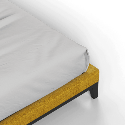 Infinity Upholstered Double Bed with Elegant Headboard