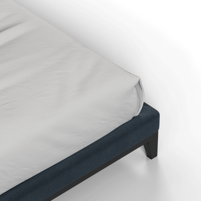 Infinity Upholstered Double Bed with Elegant Headboard