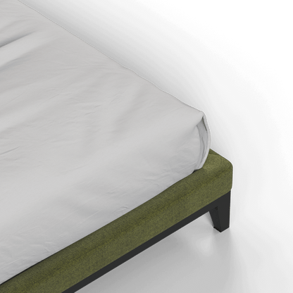 Infinity Upholstered Double Bed with Elegant Headboard