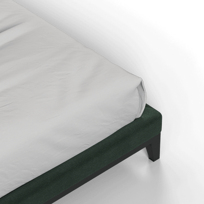 Infinity Upholstered Double Bed with Elegant Headboard