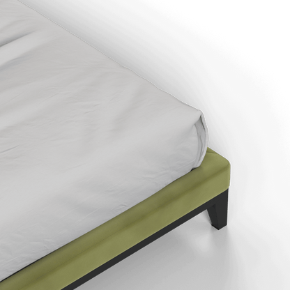 Infinity Upholstered Double Bed with Elegant Headboard