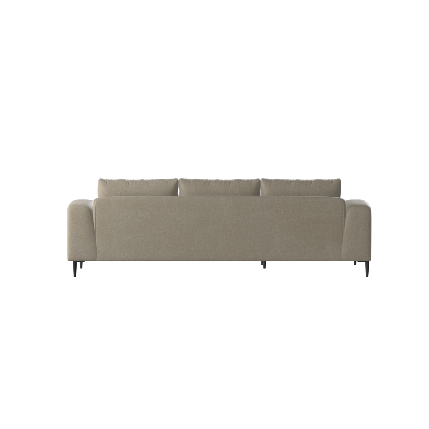 Canapé d'angle modulaire Joe – Finition en tissu de haute qualité