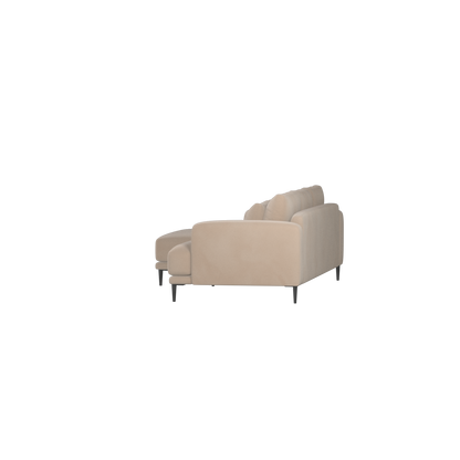Canapé d'angle modulaire Joe – Finition en tissu de haute qualité