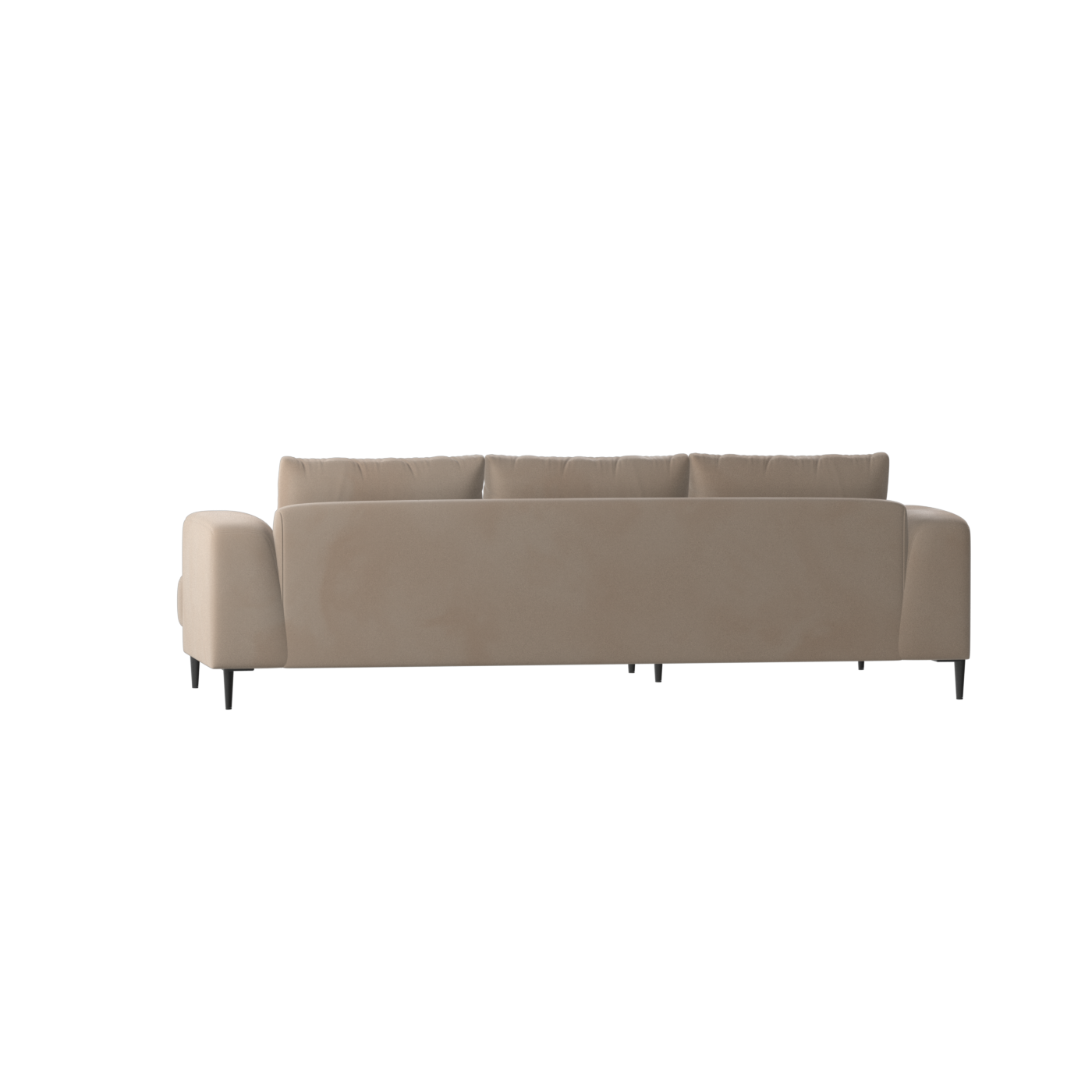 Canapé d'angle modulaire Joe – Finition en tissu de haute qualité