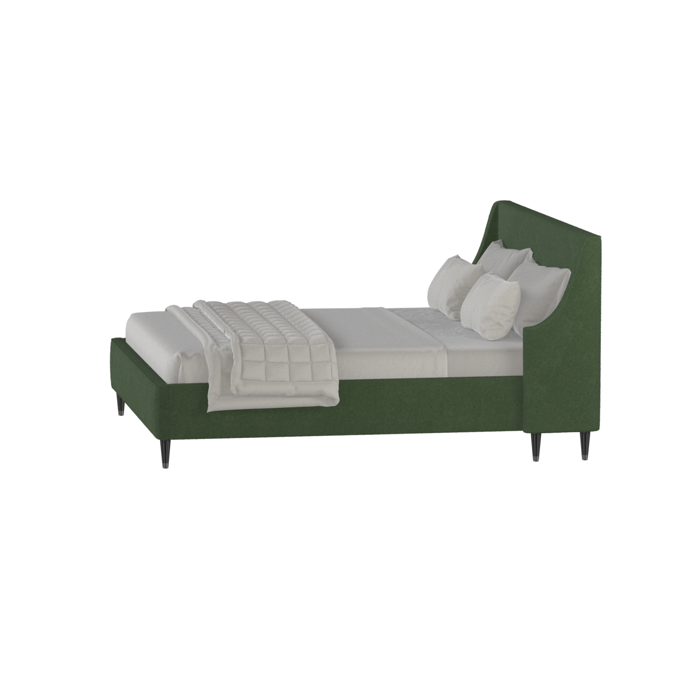 Laura Double Bed with High Headboard