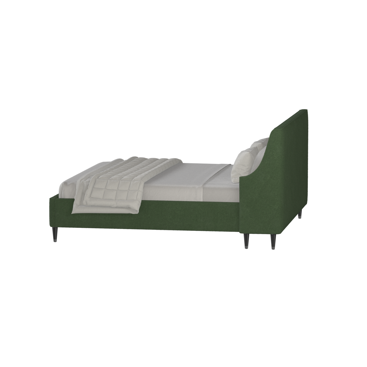 Laura Double Bed with High Headboard