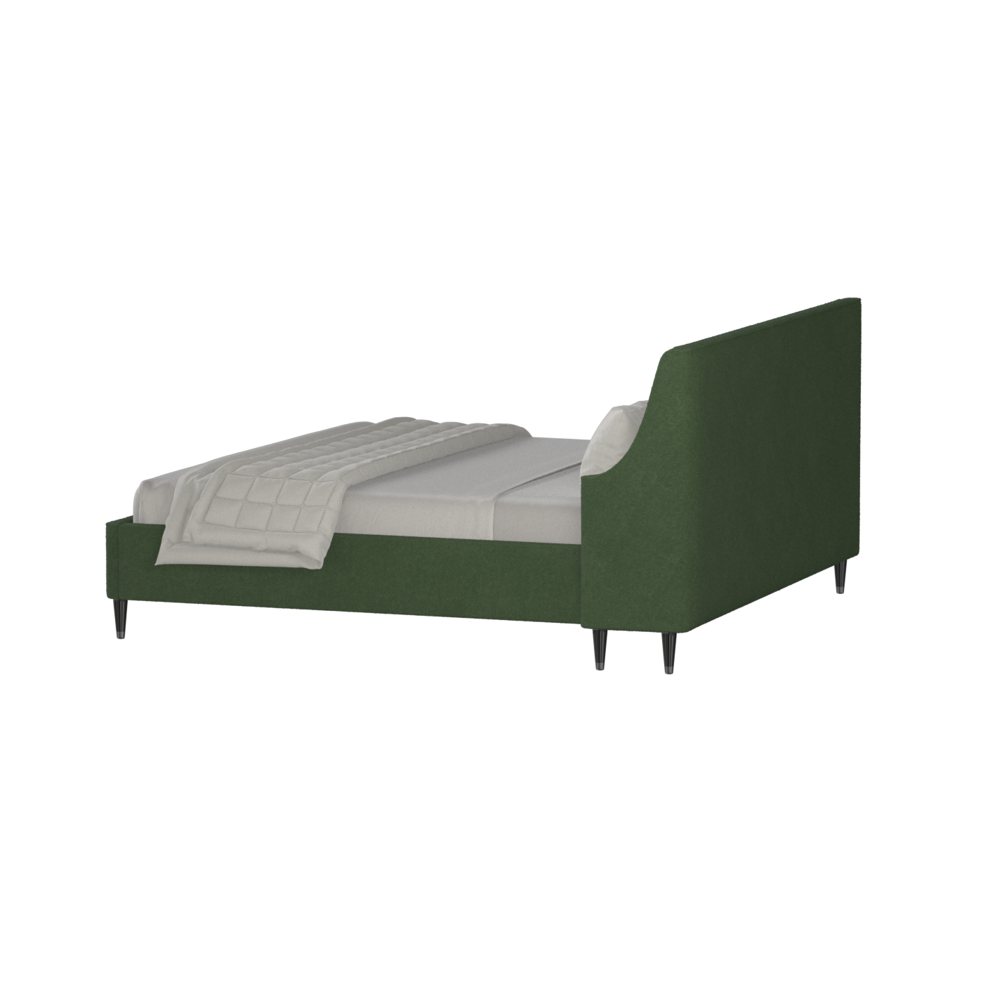 Laura Double Bed with High Headboard