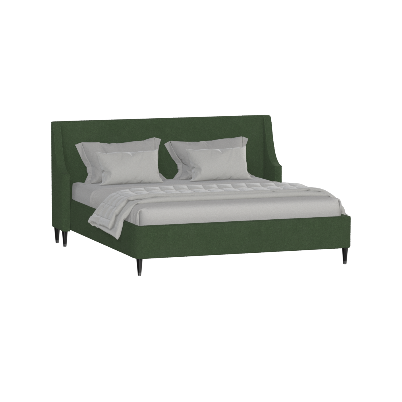 Laura Double Bed with High Headboard