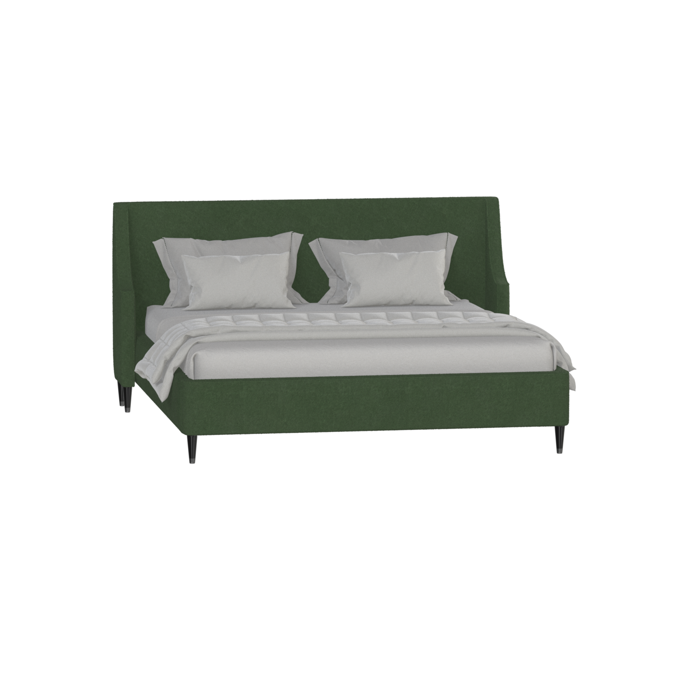 Laura Double Bed with High Headboard