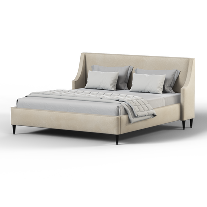 Laura Double Bed with High Headboard