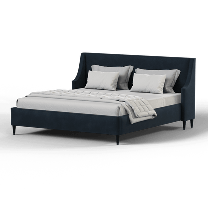 Laura Double Bed with High Headboard