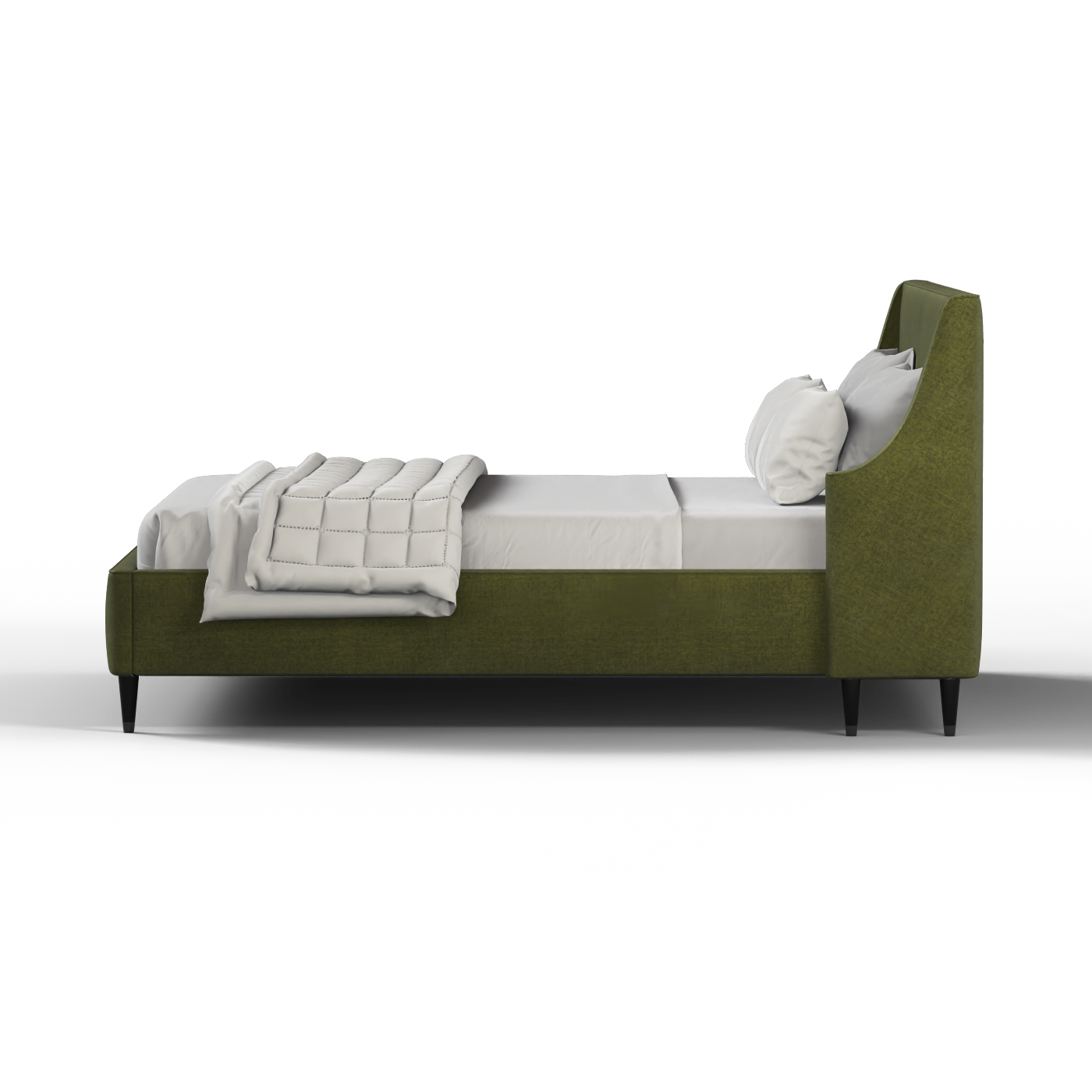 Laura Double Bed with High Headboard