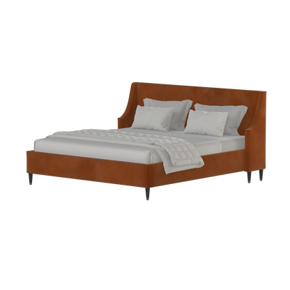 Laura Double Bed with High Headboard