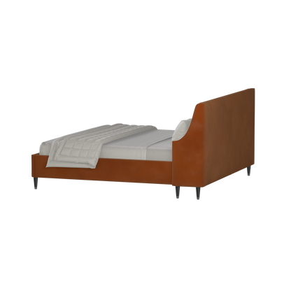 Laura Double Bed with High Headboard