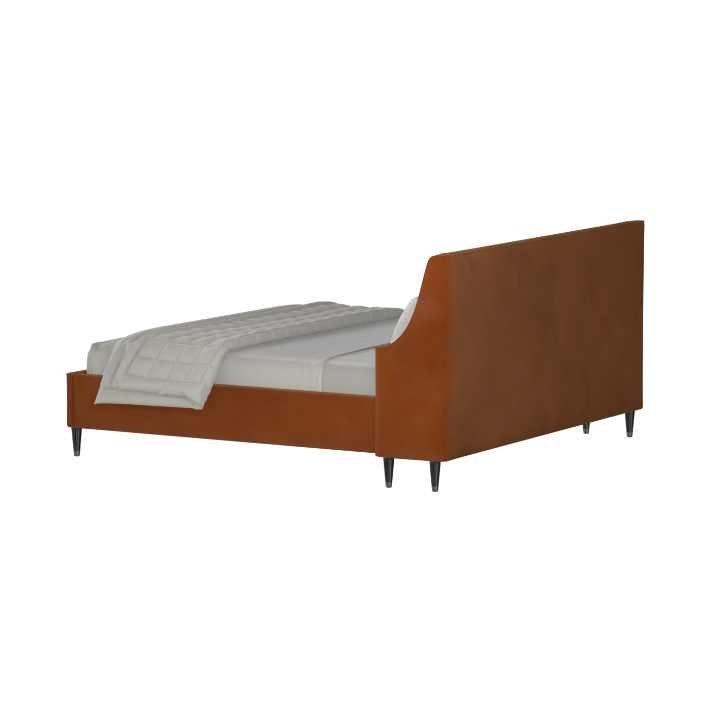 Laura Double Bed with High Headboard