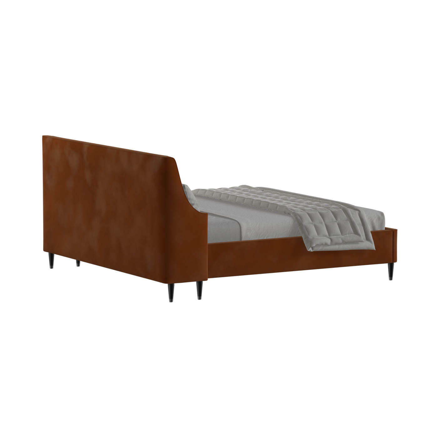 Laura Double Bed with High Headboard