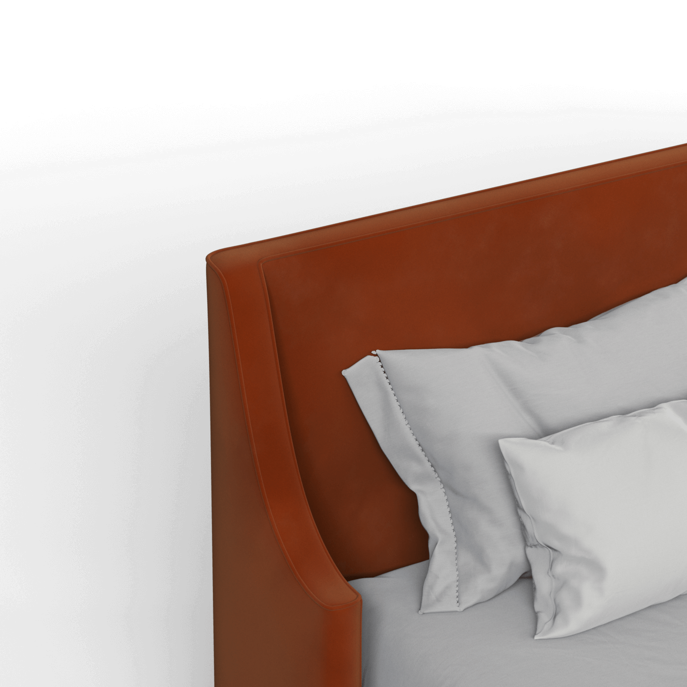 Laura Double Bed with High Headboard