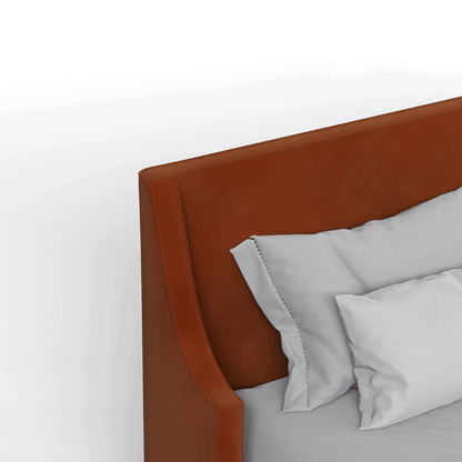 Laura Double Bed with High Headboard