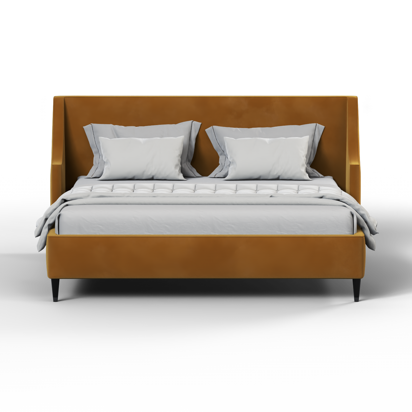 Laura Double Bed with High Headboard