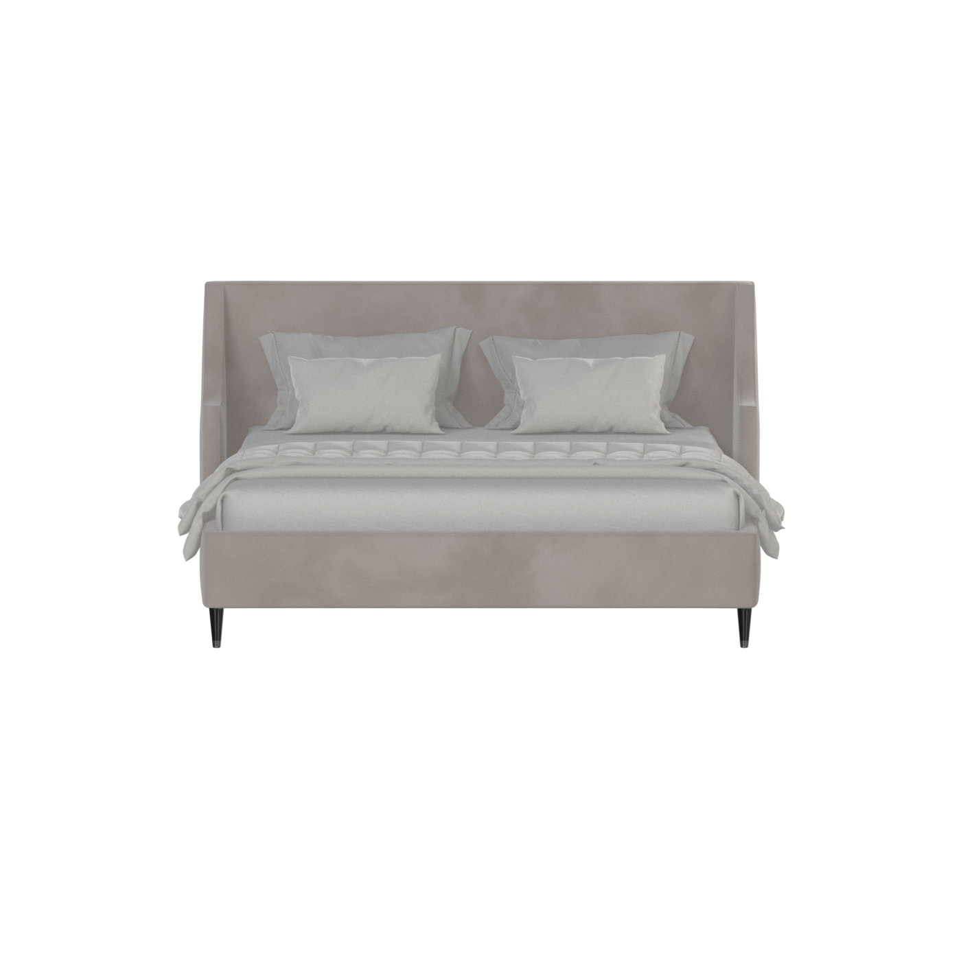 Laura Double Bed with High Headboard