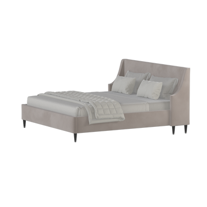 Laura Double Bed with High Headboard