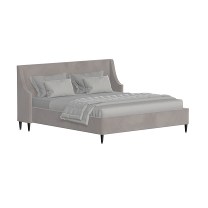 Laura Double Bed with High Headboard