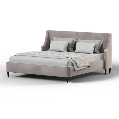 Laura Double Bed with High Headboard