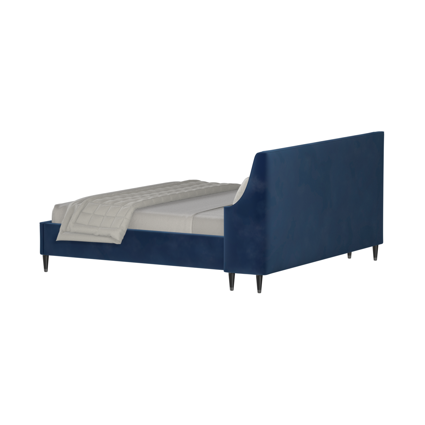 Laura Double Bed with High Headboard