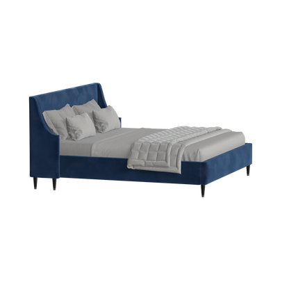 Laura Double Bed with High Headboard