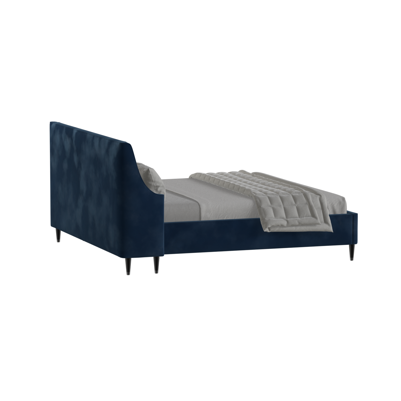 Laura Double Bed with High Headboard