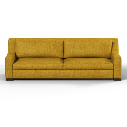 Louis 2 Seater Sofa — Structured Design with Tapered Arms