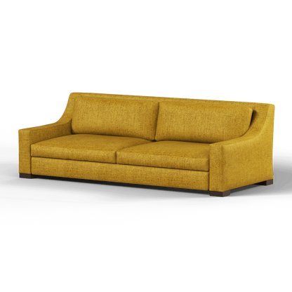 Louis 2 Seater Sofa — Structured Design with Tapered Arms