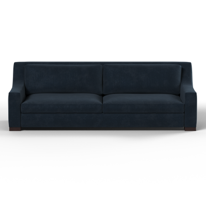 Louis 2 Seater Sofa — Structured Design with Tapered Arms