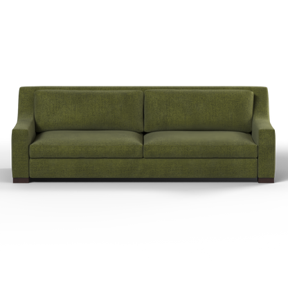 Louis 2 Seater Sofa — Structured Design with Tapered Arms