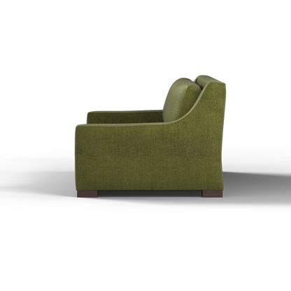 Louis 2 Seater Sofa — Structured Design with Tapered Arms