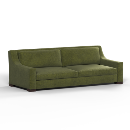 Louis 2 Seater Sofa — Structured Design with Tapered Arms