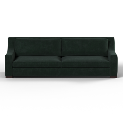 Louis 2 Seater Sofa — Structured Design with Tapered Arms