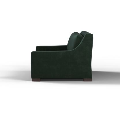 Louis 2 Seater Sofa — Structured Design with Tapered Arms