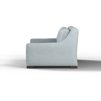 Louis 2 Seater Sofa — Structured Design with Tapered Arms