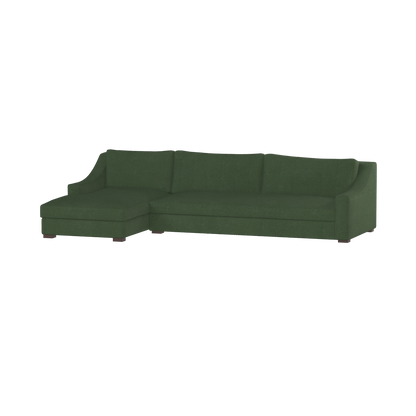 Louis Sectional Sofa — Low-Profile Modular Corner Layout