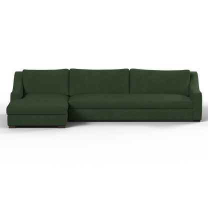 Louis Sectional Sofa — Low-Profile Modular Corner Layout