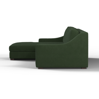 Louis Sectional Sofa — Low-Profile Modular Corner Layout