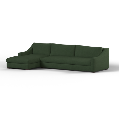 Louis Sectional Sofa — Low-Profile Modular Corner Layout