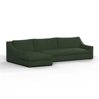 Louis Sectional Sofa — Low-Profile Modular Corner Layout
