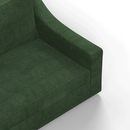 Louis Sectional Sofa — Low-Profile Modular Corner Layout